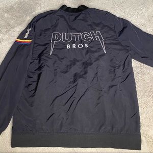 Dutch Bros bomber jacket!